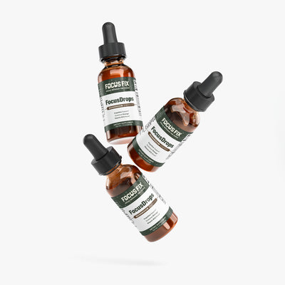 FocusDrops — Liquid Nootropic & Mushroom Focus Drops
