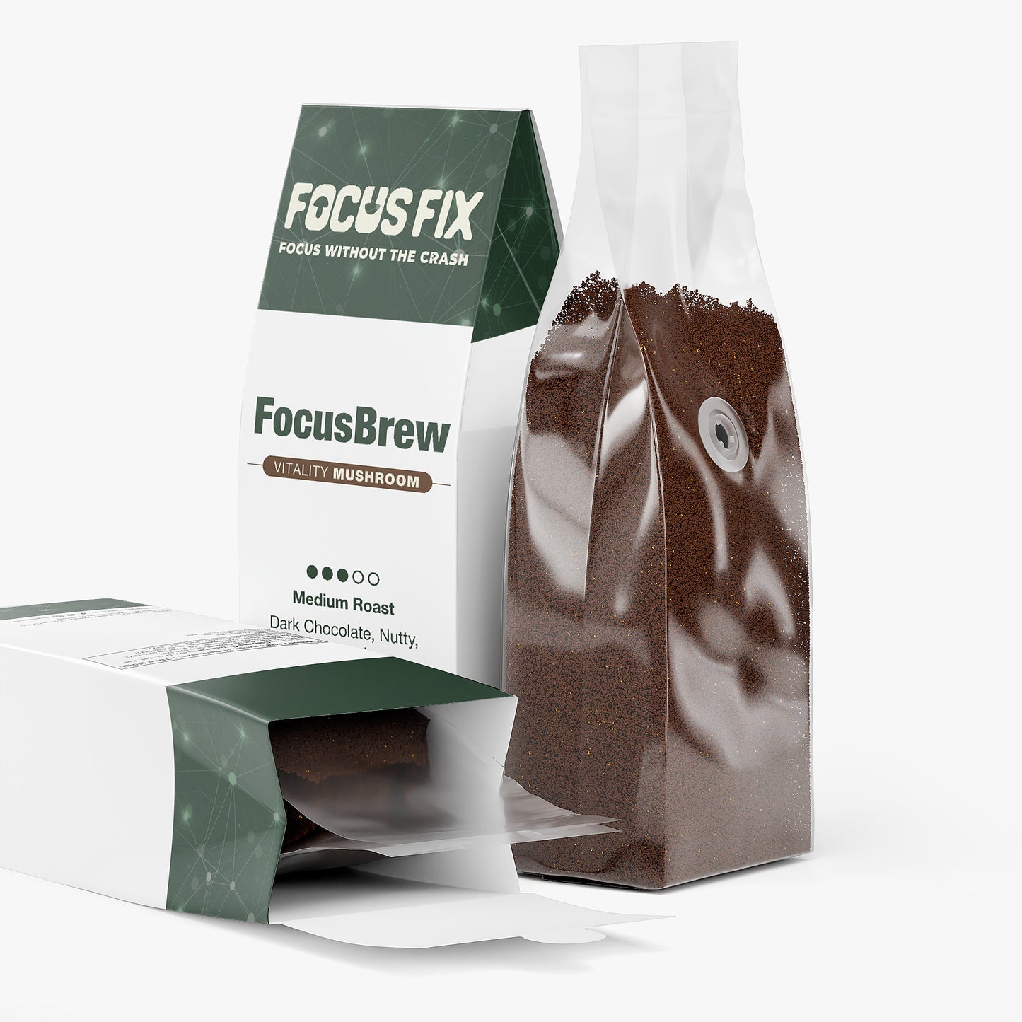 FocusBrew - Vitality Mushroom Coffee