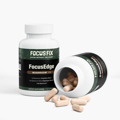 FocusEdge — 10-in-1 Mushroom Complex for Focus & Clarity