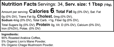 FocusBrew — Lion's Mane Mushroom Coffee (Medium Roast)