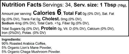 FocusBrew — Lion's Mane Mushroom Coffee (Medium Roast)