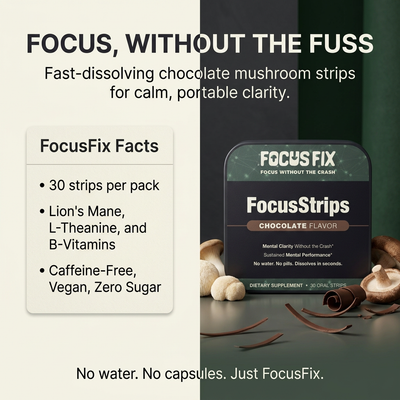 FocusStrips: Mushroom-Powered Focus Support