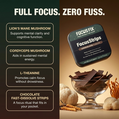 FocusStrips: Mushroom-Powered Focus Support