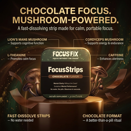 FocusStrips: Mushroom-Powered Focus Support