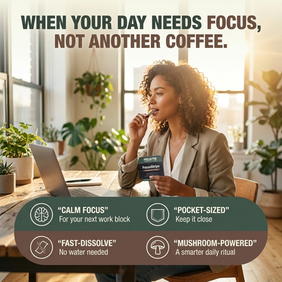FocusStrips: Mushroom-Powered Focus Support